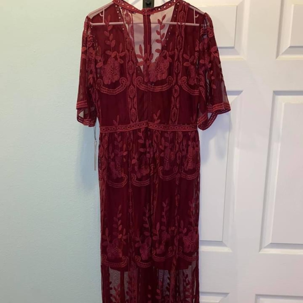 Lights May Fire maxi dress